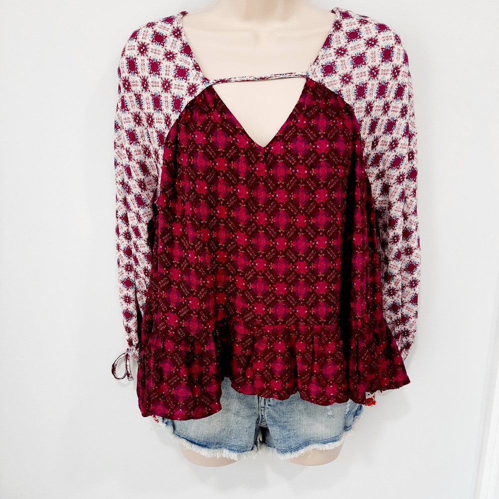 Boho Ruffled Small Top